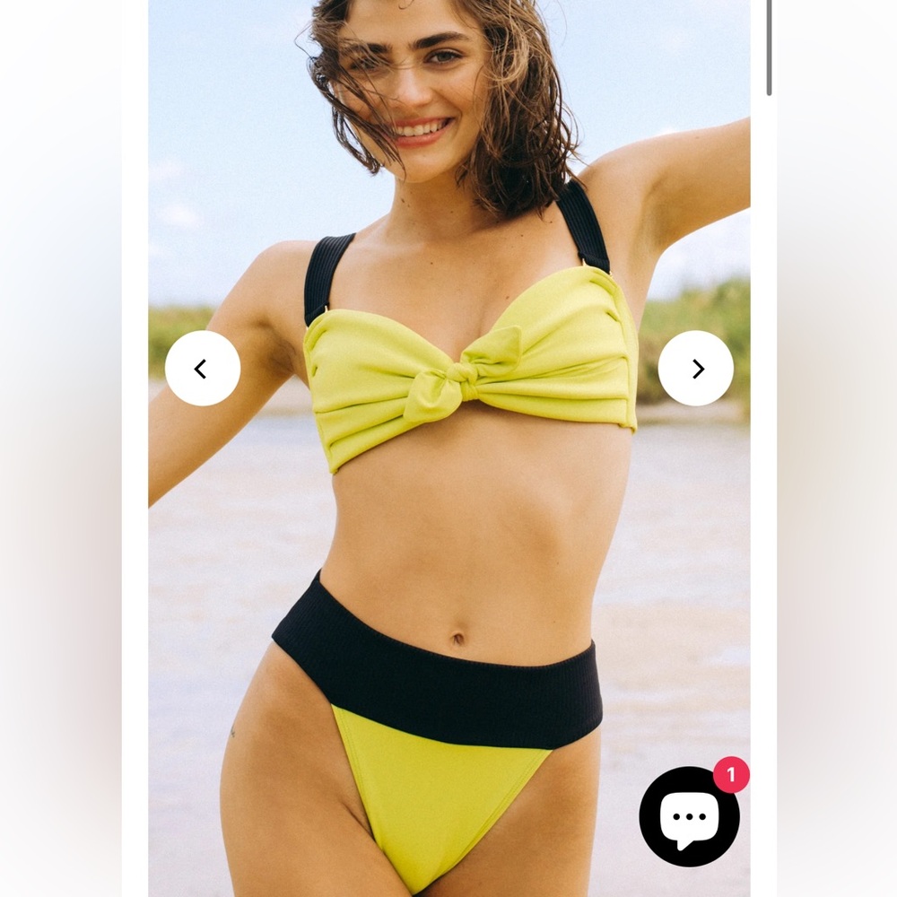 Montce chartreuse bikini XS